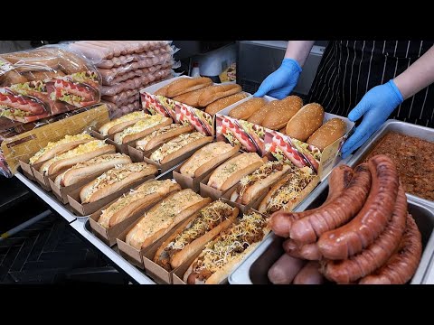 Видео: коллекция хот-догов и пиццы в американском стиле