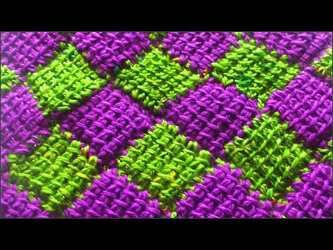 Видео: Энтерлак крючком. Вязание энтерлак. Узор крючком. Часть 1.