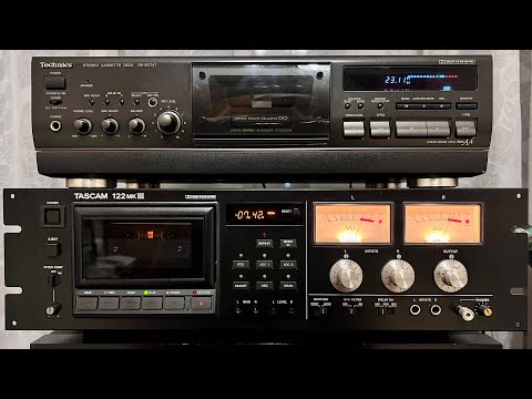 Видео: Tascam 122 Mk3 против Technics RS-BX747