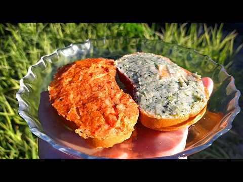 Видео: ПАСТА из САЛА на ХЛЕБ!