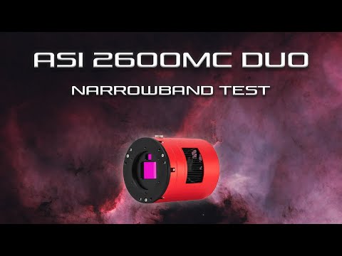 Видео: ASI 2600MC Duo — узкополосные тесты и руководство