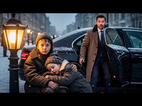 Видео: Миллиардер спас замерзших детей, а через день узнал, что их мать – его пропавшая любовь