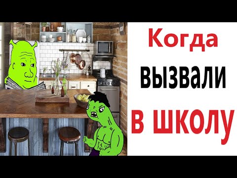 Видео: ПРИКОЛЫ! КОГДА ВЫЗВАЛИ В ШКОЛУ!!! Угарные МЕМЫ, смешные истории от Доми шоу!
