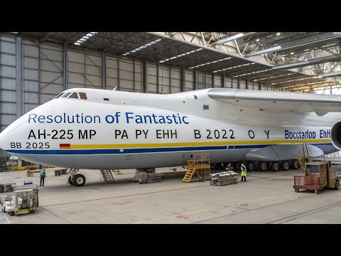 Видео: Ан-225 «Мрия» снова в небе! Как восстановили самый большой самолет в мире в 2025 году