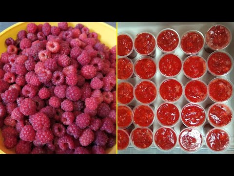Видео: Вкуснее не бывает! Заморозка малины на зиму - мой простой способ