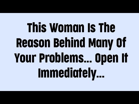 Видео: ☪️Эта женщина — причина многих ваших проблем... Откройте ее немедленно...