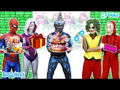 Видео: Неожиданный День Рождения От Команды Человека-Паука И Джокера Для Венома! 🎂🕷️