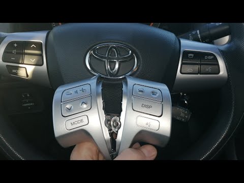 Видео: Различие кнопок руля( королла)