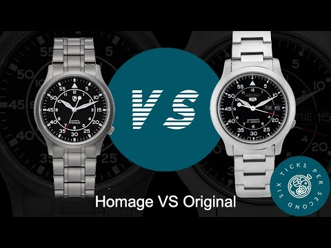 Видео: Berny хомаж против Seiko оригинал