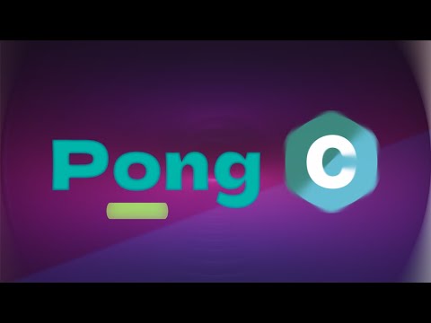 Видео: Pong на языке Си за 5 минут