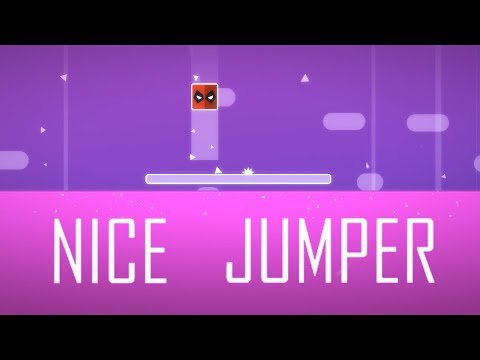 Видео: КВАДРАТНЫЙ ПРЫГУН ► Nice Jumper ► Трэш