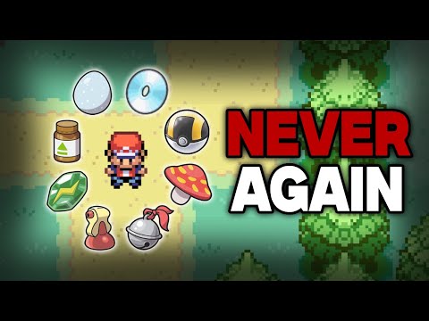 Видео: Я пытался собрать ВСЕ предметы в Pokemon Fire Red и Leaf Green.