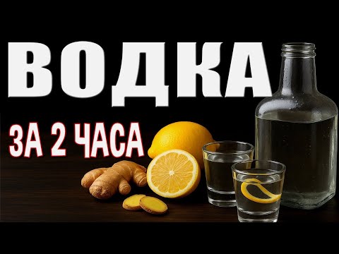 Видео: НИКОГДА не покупайте водку, пока не увидите ЭТО! Секретный рецепт лимонно-имбирной