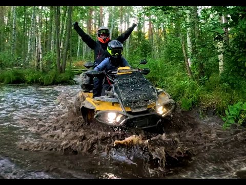 Видео: РЕЧНОЕ БЕЗДОРОЖЬЕ! Покатушки на квадроциклах вдоль четырёх красивейших рек