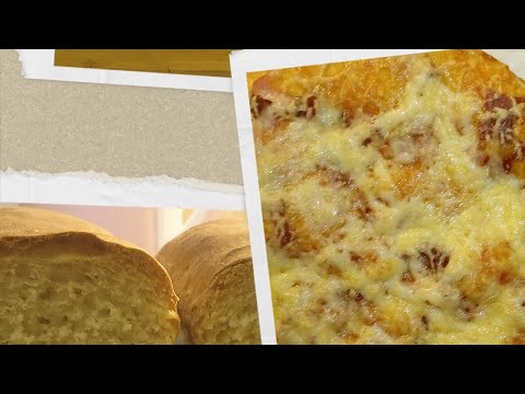 Видео: Домашний хлеб 🍞🍞🥖. Домашняя пицца 🍕🍕🍕