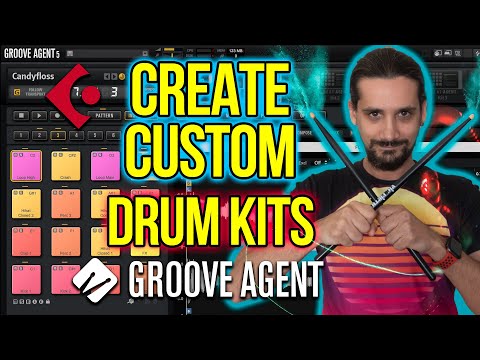 Видео: Создание собственных наборов ударных в Groove Agent SE — от начала до конца #cubase #grooveagent ...