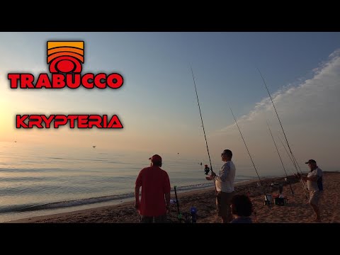 Видео: Морская рыбалка с ''Чемпионами берега''. Обзор Trabucco Krypteria на воде