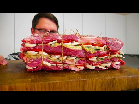 Видео: Вместо шашлыка на праздничный стол! Мясо в духовке. Вы влюбитесь в этот рецепт!