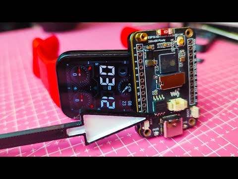 Видео: Смарт часы сделай сам? Обзор на Waveshare ESP32S3 OLED 1.64