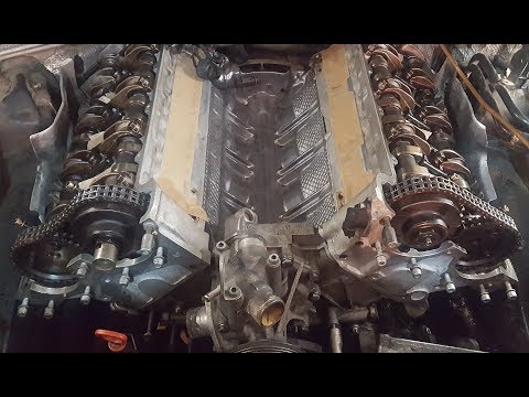 Видео: Замена цепи на m119 5л w140