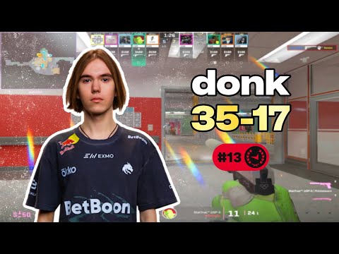 Видео: DONK 35-17 EU FACEIT POV (Ядерное оружие) | 4777 ЭЛО