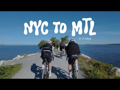 Видео: Мы поехали на велосипедах из Нью-Йорка в Монреаль, чтобы увидеть 🐐