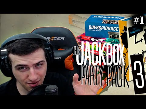 Видео: HellYeahPlay играет со зрителями в The Jackbox Party Pack 3 #1