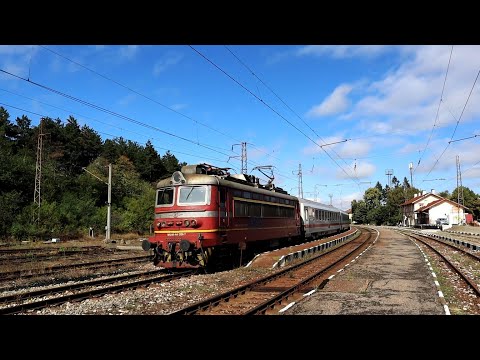 Видео: Последната ми среща с локомотив "Шкода" 44 061, уловен на Вакарел, начело на БВ 8651 (14-09-24)...