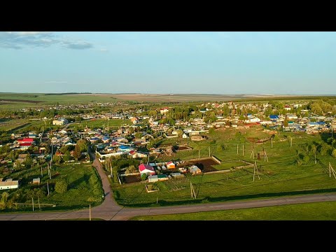 Видео: Хилково с высоты птичьего полета. Самарская область