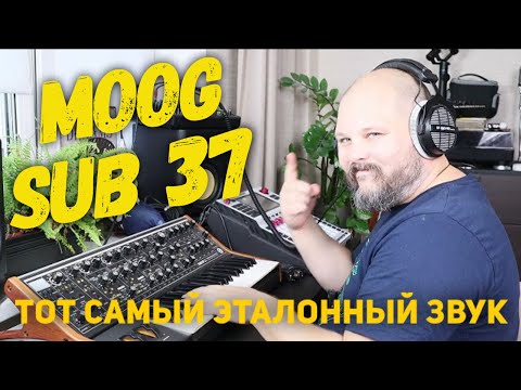 Видео: Moog Sub 37 - Обзор аналогового синтезатора