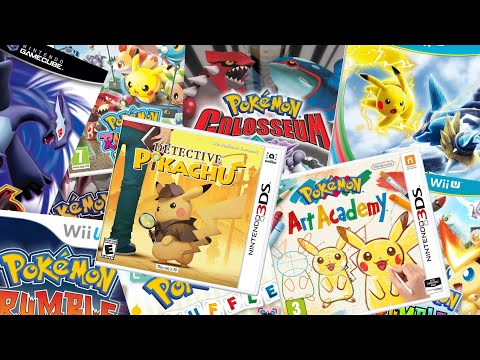 Видео: СОВСЕМ ДРУГИЕ игры POKEMON | Спин-Оффы Покемон. ЧАСТЬ 2