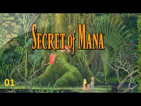 Видео: Прохождение Secret of Mana. Серия 01. Три балбеса и меч в камне