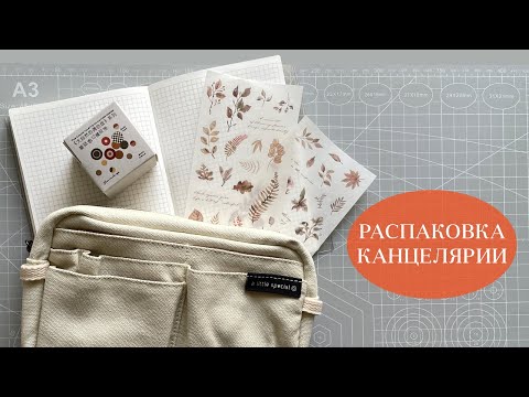 Видео: ✿ канцелярская распаковка c aliexpress: Kinbor, наклейки, пенал с кармашками