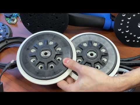 Видео: Шлифмашинка Huberth RP207187 (5мм) тарелка, подошва, оправка для Rupes ER05TE и ER155TES