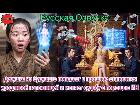 Видео: Девушка из будущего попадает в прошлое становится уродливой наложницей и меняет судьбу с помощью ИИ