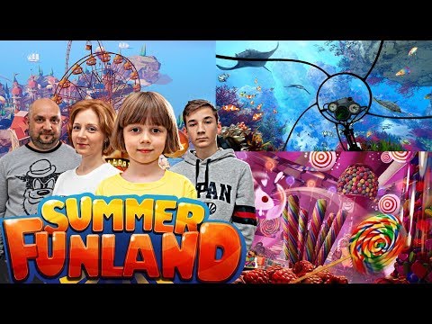 Видео: СЕМЕЙНЫЕ ПРИКЛЮЧЕНИЯ  в ПАРКЕ АТРАКЦИОНОВ SUMMER FUNLAND ЧАСТЬ #1 ЖЕНЯ ЛЮБИТ ВИРТУАЛЬНУЮ РЕАЛЬНОСТЬ