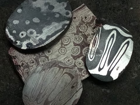 Видео: Мокуме гане 2 и 3 опыты.