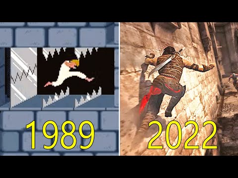 Видео: Эволюция игр Prince of Persia с фактами 1989-2022