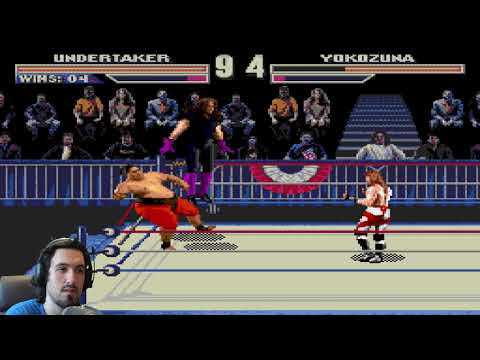 Видео: Гробовщик - рулит - The Undertaker в WWF WrestleMania: The Arcade Game