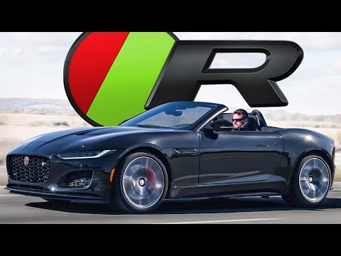 Видео: Jaguar F-Type R 2021 года выпуска имеет мощность 575 л.с., но он КАСТРИРОВАН!