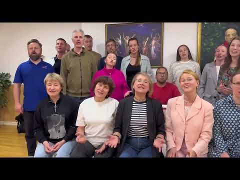 Видео: Традиционное поздравление для Сагара Свами от хора «Одуховторение»