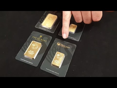 Видео: Поддельные и настоящие золотые слитки PERTH MINT — как отличить!