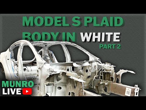 Видео: Tesla Model S Plaid | Кузов в белом цвете, ЧАСТЬ 2