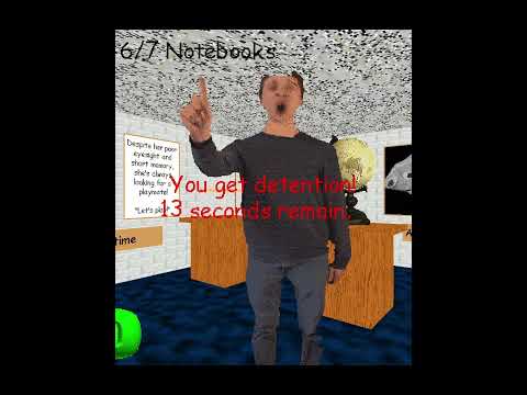 Видео: Почти прошел Балди 🤙 #baldi #baldisbasics #baldisbasicsmods #прохождение #прохождениеигры