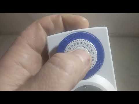 Видео: Как правильно настроить механический таймер. Видеообзор.