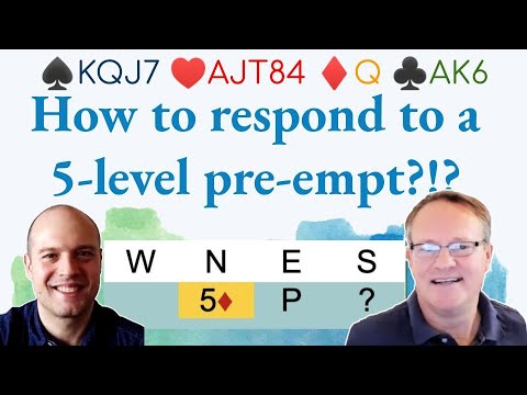 Видео: У нас 20 hcp, но затем партнёр открывает 5D?!?! - с Джеком Стокеном