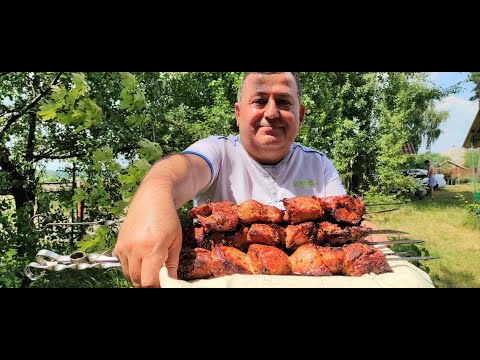 Видео: ШАШЛЫК из Свинины! Показываю Сухой Маринад! Лучший Рецепт Шашлыка!