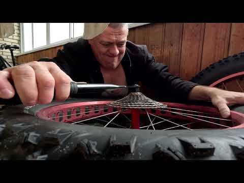 Видео: Балконная Рембаза снова в деле.Промываем и устанавливаем 11 скоростную кассету на фэтбайк.