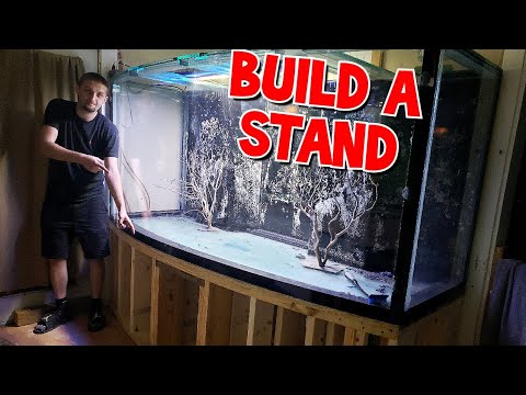 Видео: Как сделать подставку для аквариума: версия Bow Front