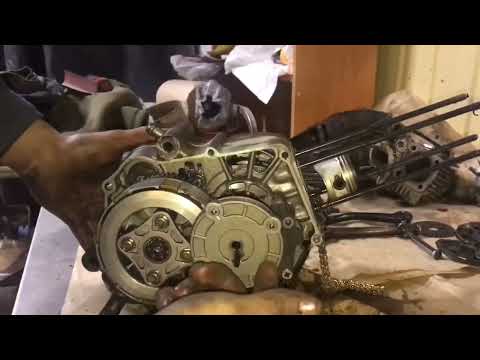 Видео: Разборка двигателя питбайка YX125